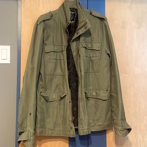 Green cargo jacket